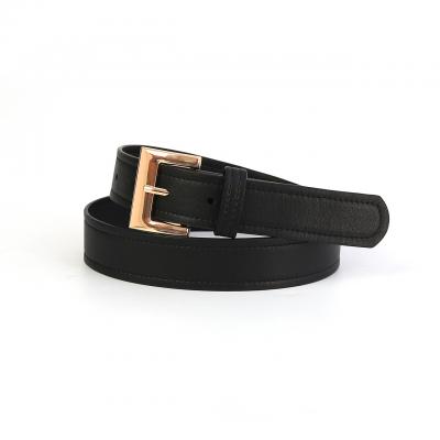HY1008 Women's belts PU material thin belt