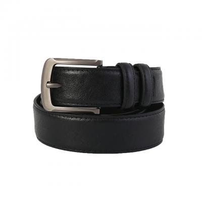 Hengyue leather black men leather belt business men leisure needle buckle belt HY1047