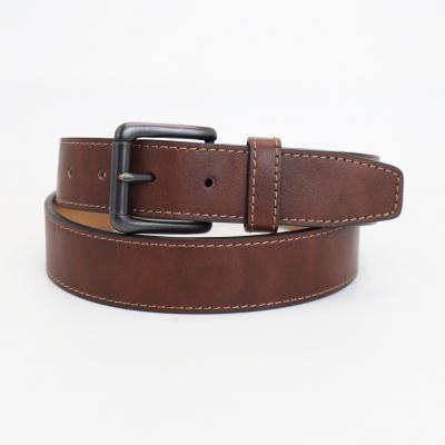  Manufacture custom new style men's retro fashion leather belt  HY1088